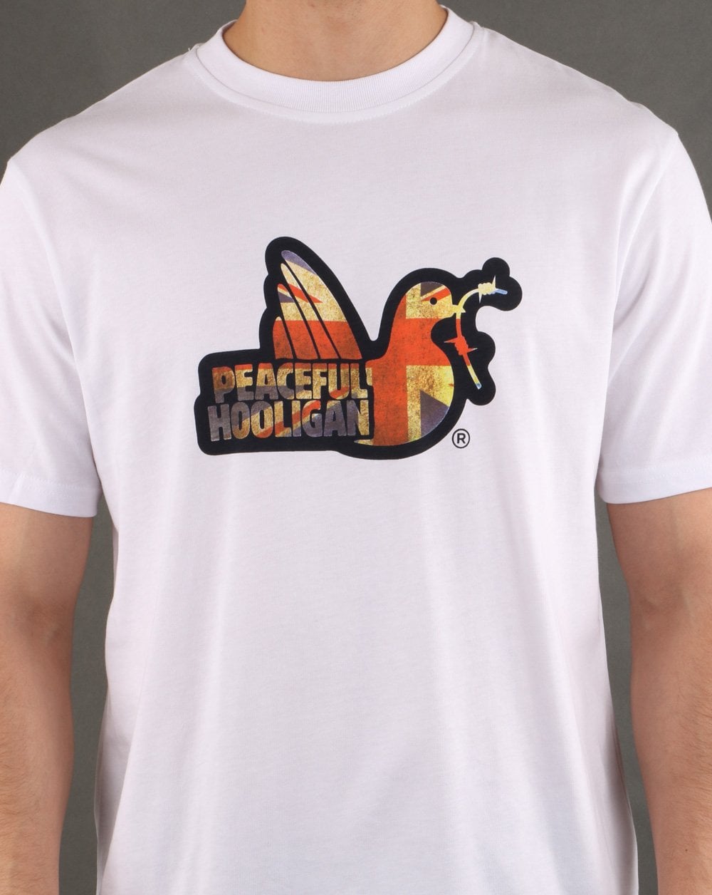 Peaceful Hooligan Union T-Shirt Weiß