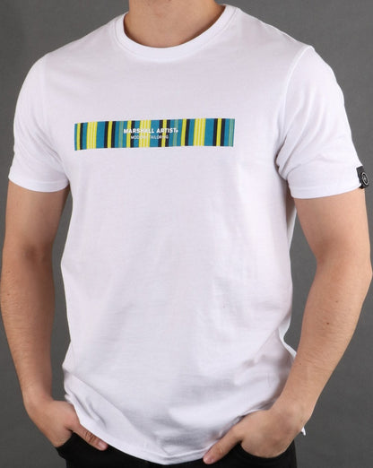 Marshall Artist Vert Fiore T-Shirt Weiß