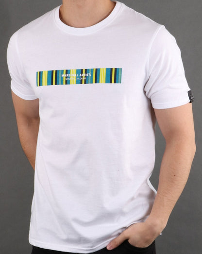 Marshall Artist Vert Fiore T-Shirt Weiß