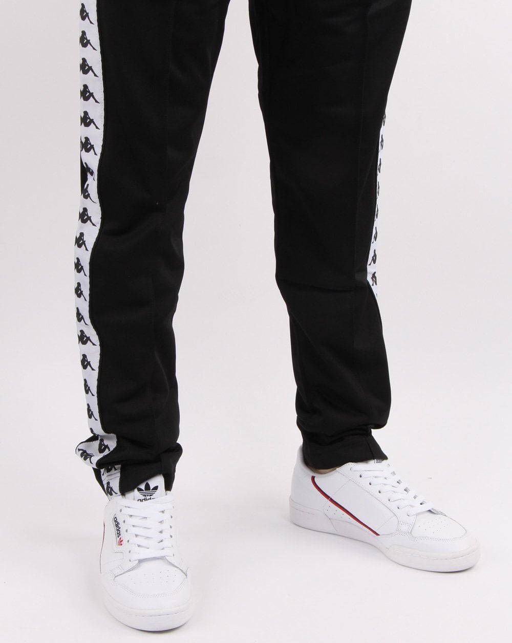 Kappa Banda Astoria Slim Pant Schwarz/Weiß