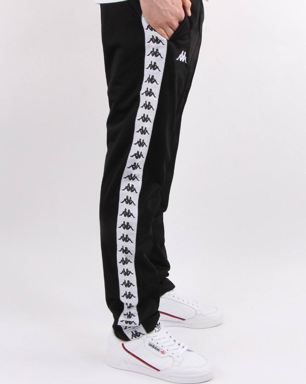 Kappa Banda Astoria Slim Pant Schwarz/Weiß