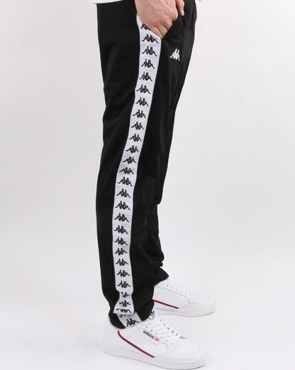 Kappa Banda Astoria Slim Pant Schwarz/Weiß