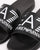 Emporio Armani EA7 Logo Sliders Black