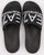 Emporio Armani EA7 Logo Sliders Black