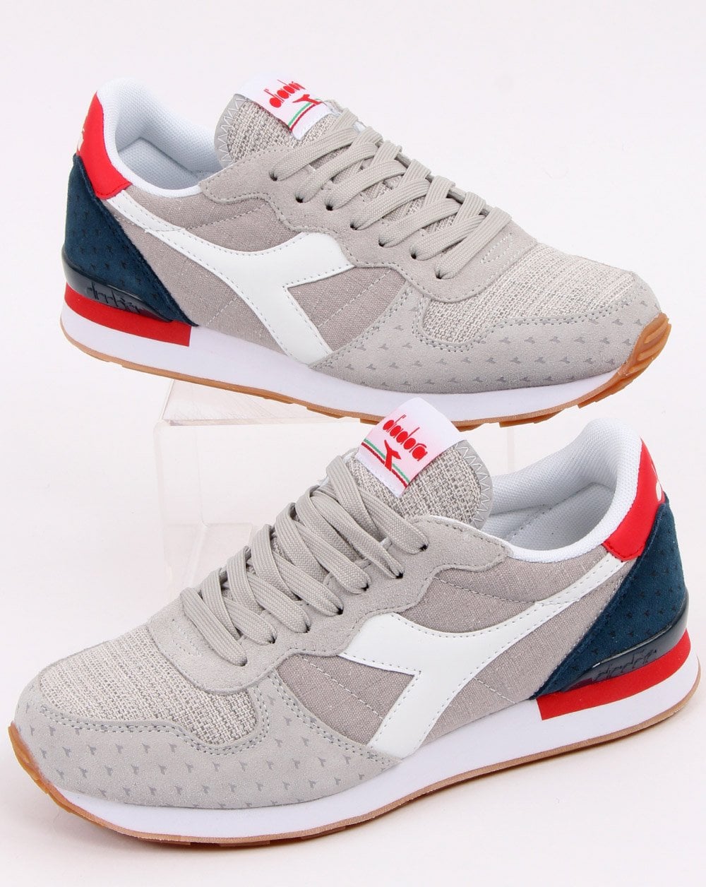 Diadora Camaro Sneakers Kreideweiß/Marineblau
