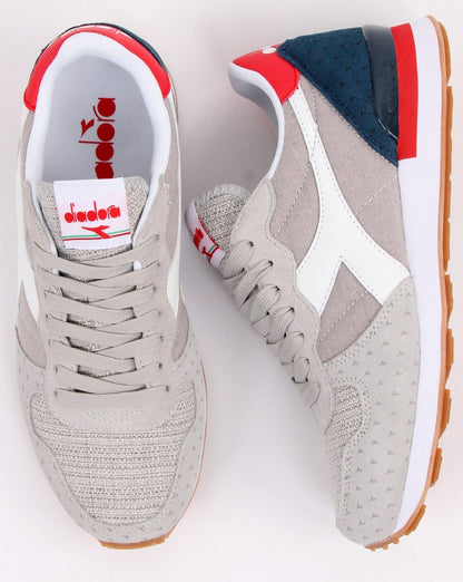 Diadora Camaro Sneakers Kreideweiß/Marineblau