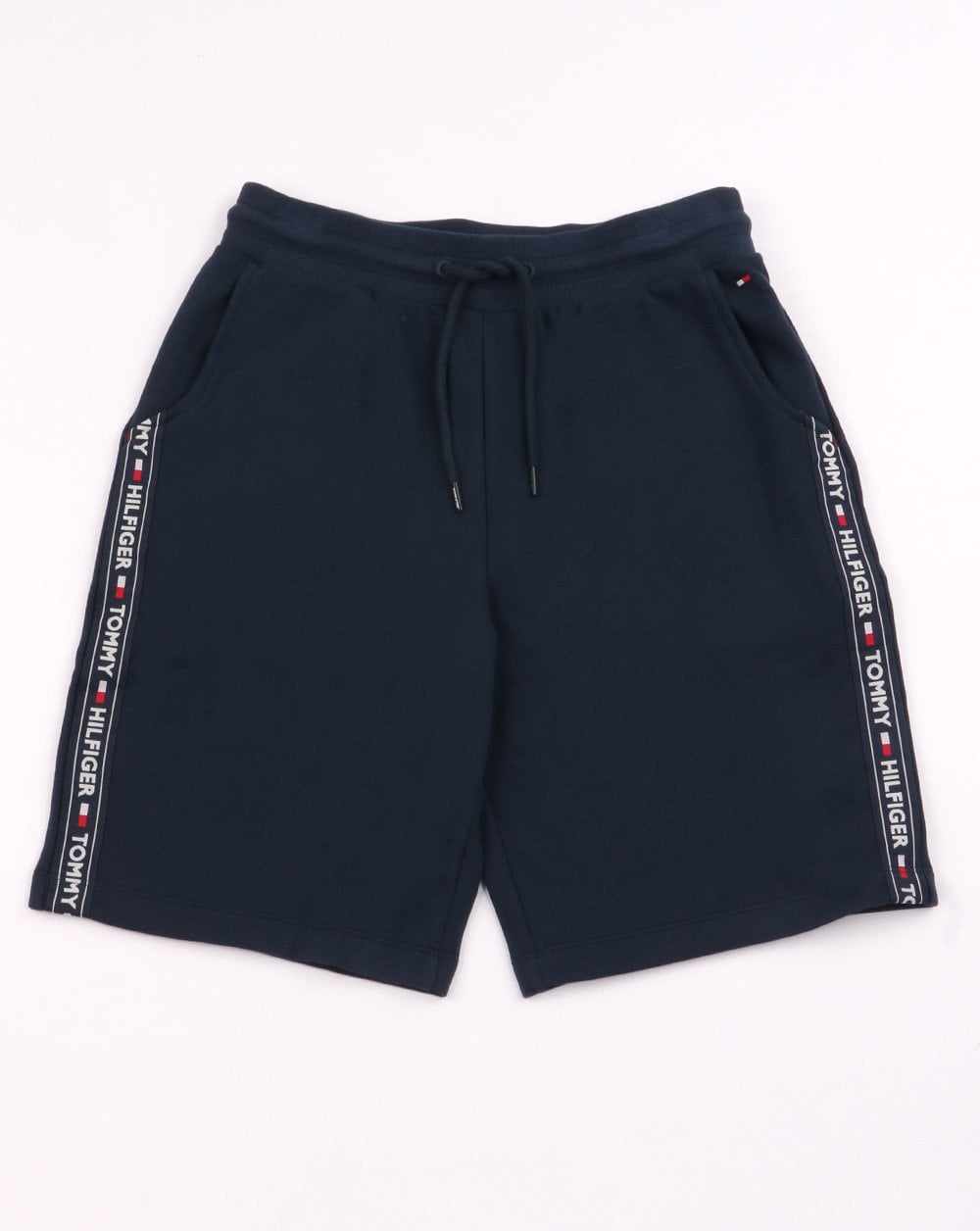 Tommy Hilfiger Fleece Taping Shorts Navy Blazer
