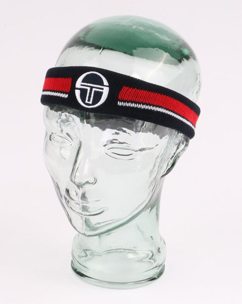 Sergio Tacchini Young Line Headband Navy/white/red