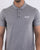 Emporio Armani EA7 Core Logo Pique Polo Shirt Grey Marl