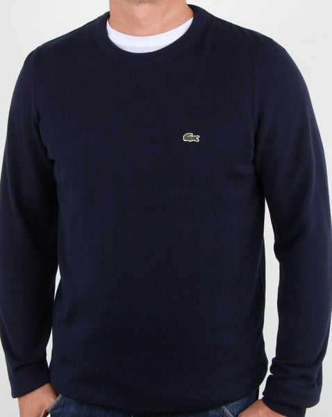 Lacoste Crew Neck Jumper Navy