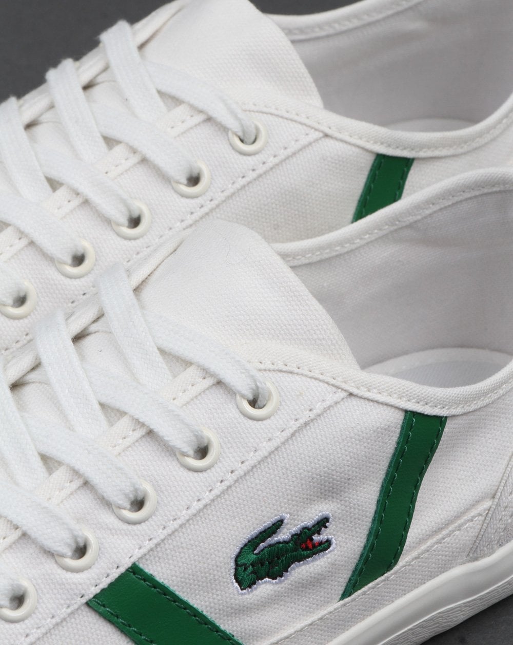 Lacoste Footwear Sideline Trainer Weiß/Grün