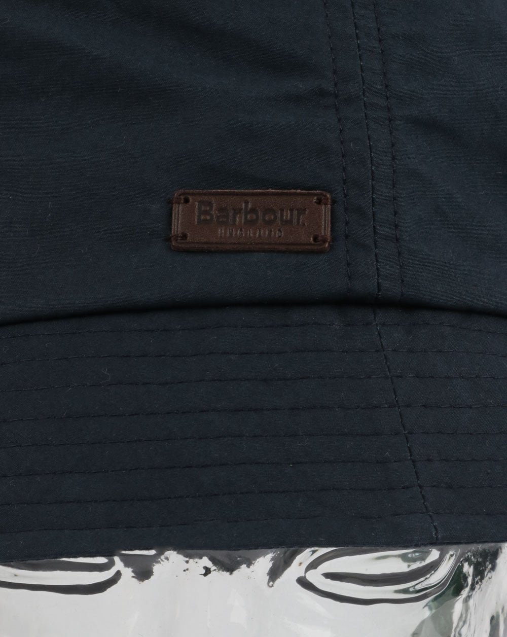 Barbour Irvine Wax Sporthut Marineblau