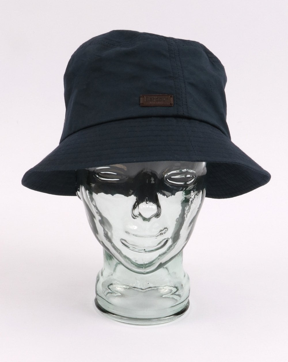 Barbour Irvine Wax Sporthut Marineblau
