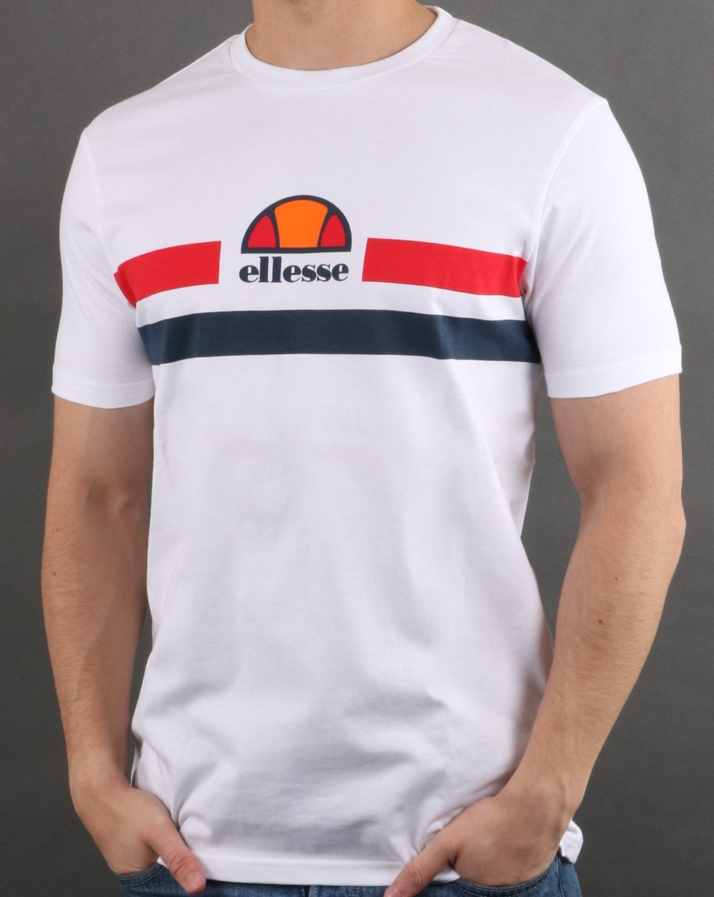 Ellesse – Aprel – T-Shirt in Weiß