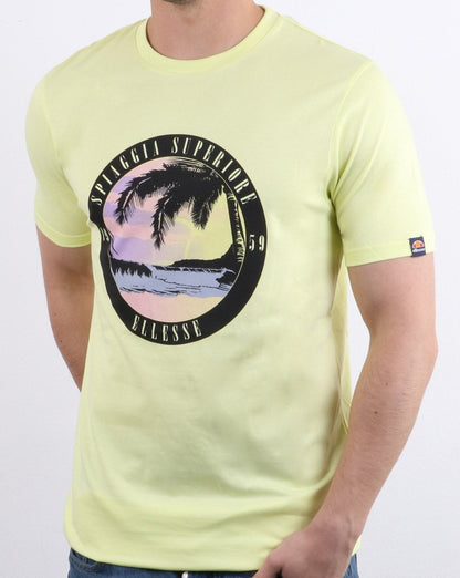 Ellesse Palm T-Shirt Hellgelb