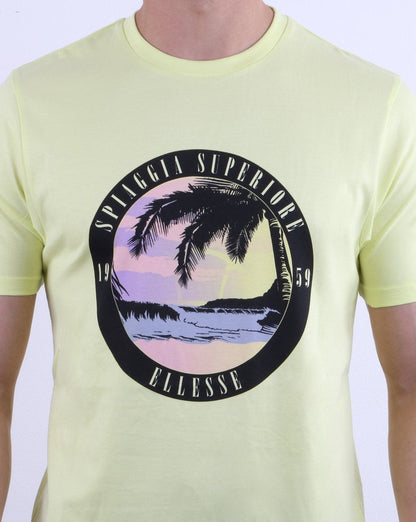 Ellesse Palm T-Shirt Hellgelb