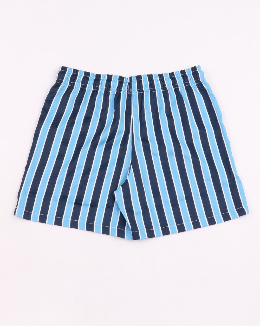 Ellesse – Reef – Gestreifte Shorts in Marineblau