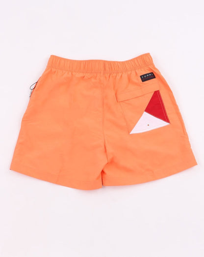 Tommy Hilfiger – Mittelgroße Shorts mit Kordelzug in Melone