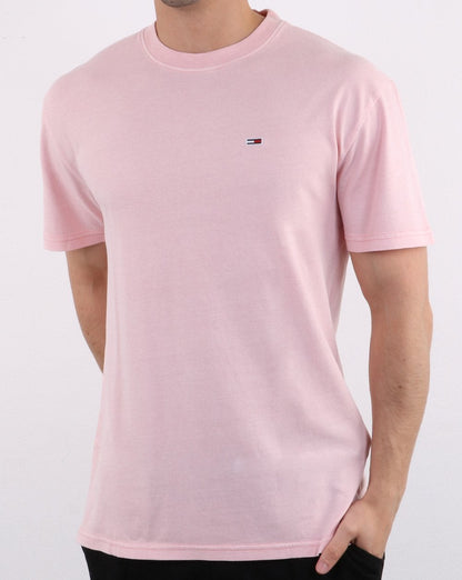 Tommy Hilfiger Overwashed T-Shirt Hellrosa