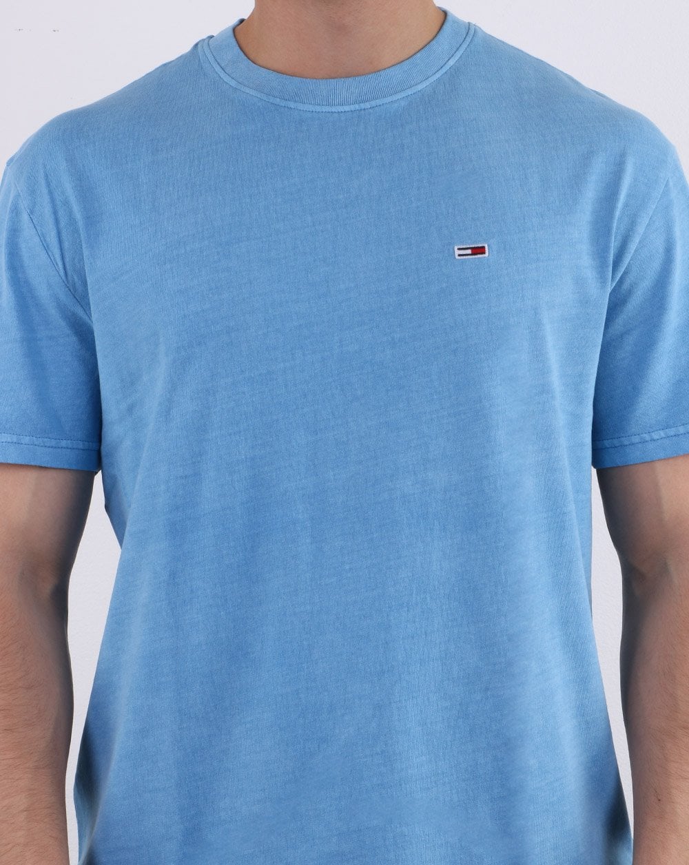 Tommy Hilfiger Overwashed T-shirt Light Blue