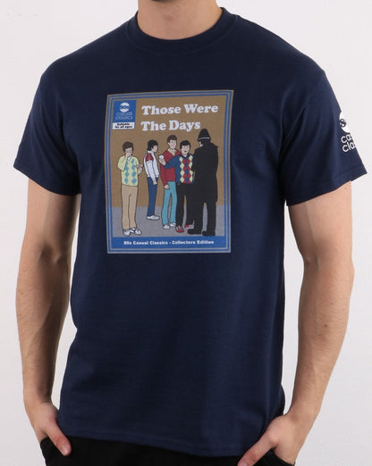 80er Casual Classics Those Were The Days T-Shirt Marineblau