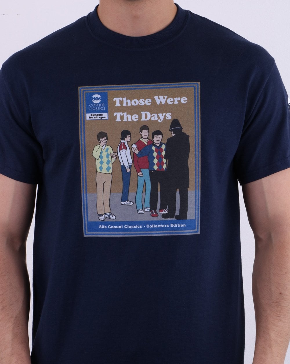 80er Casual Classics Those Were The Days T-Shirt Marineblau