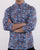 Pretty Green Slim Fit Paisley Print Shirt Blue