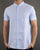 Pretty Green S/Sleeve Oxford Shirt Blue