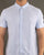 Pretty Green S/Sleeve Oxford Shirt Blue