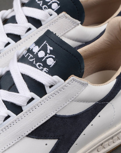 Diadora B. Elite Heritage Sneakers Weiß/Marineblau
