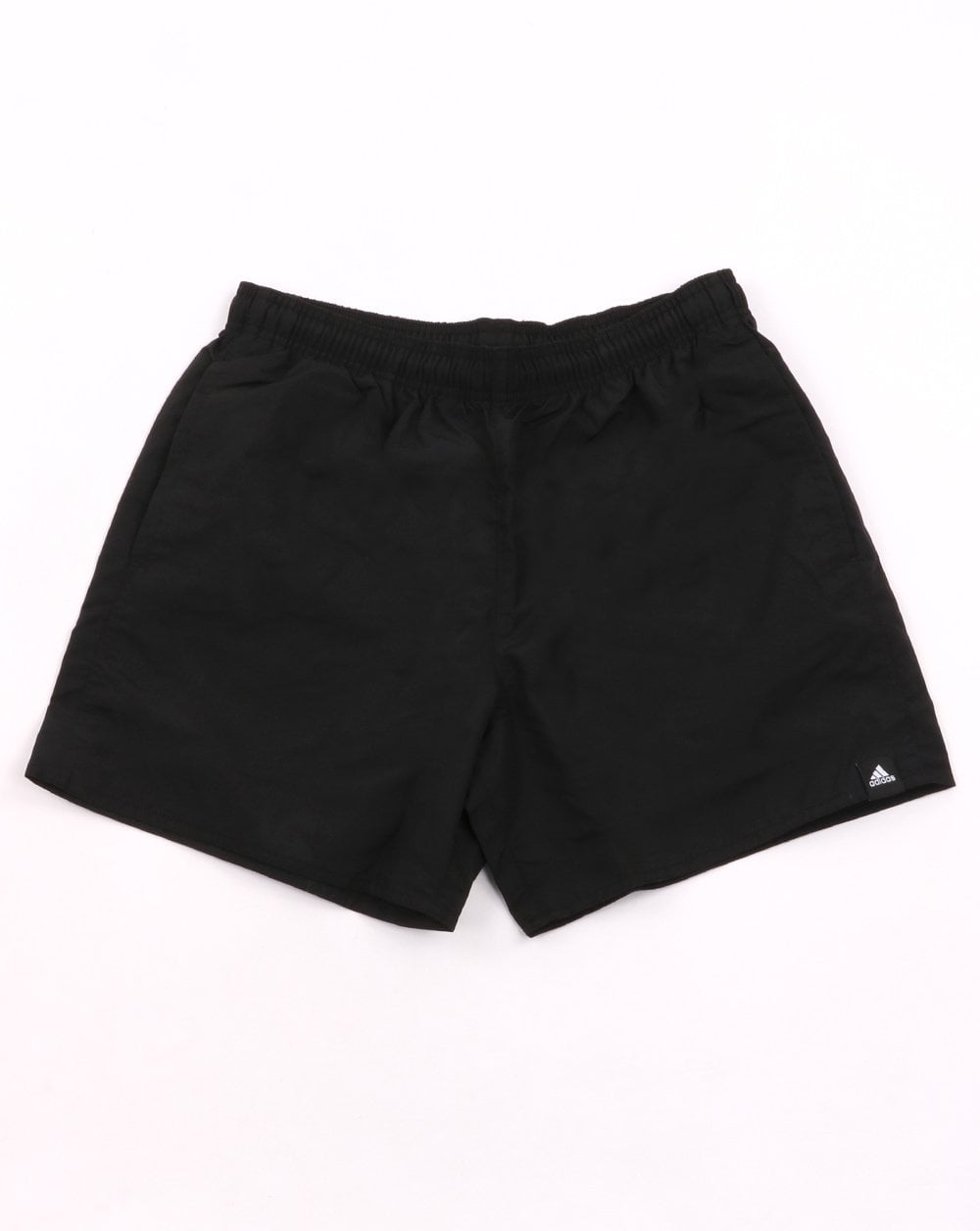 Adidas Originals – Solide Badeshorts in Schwarz
