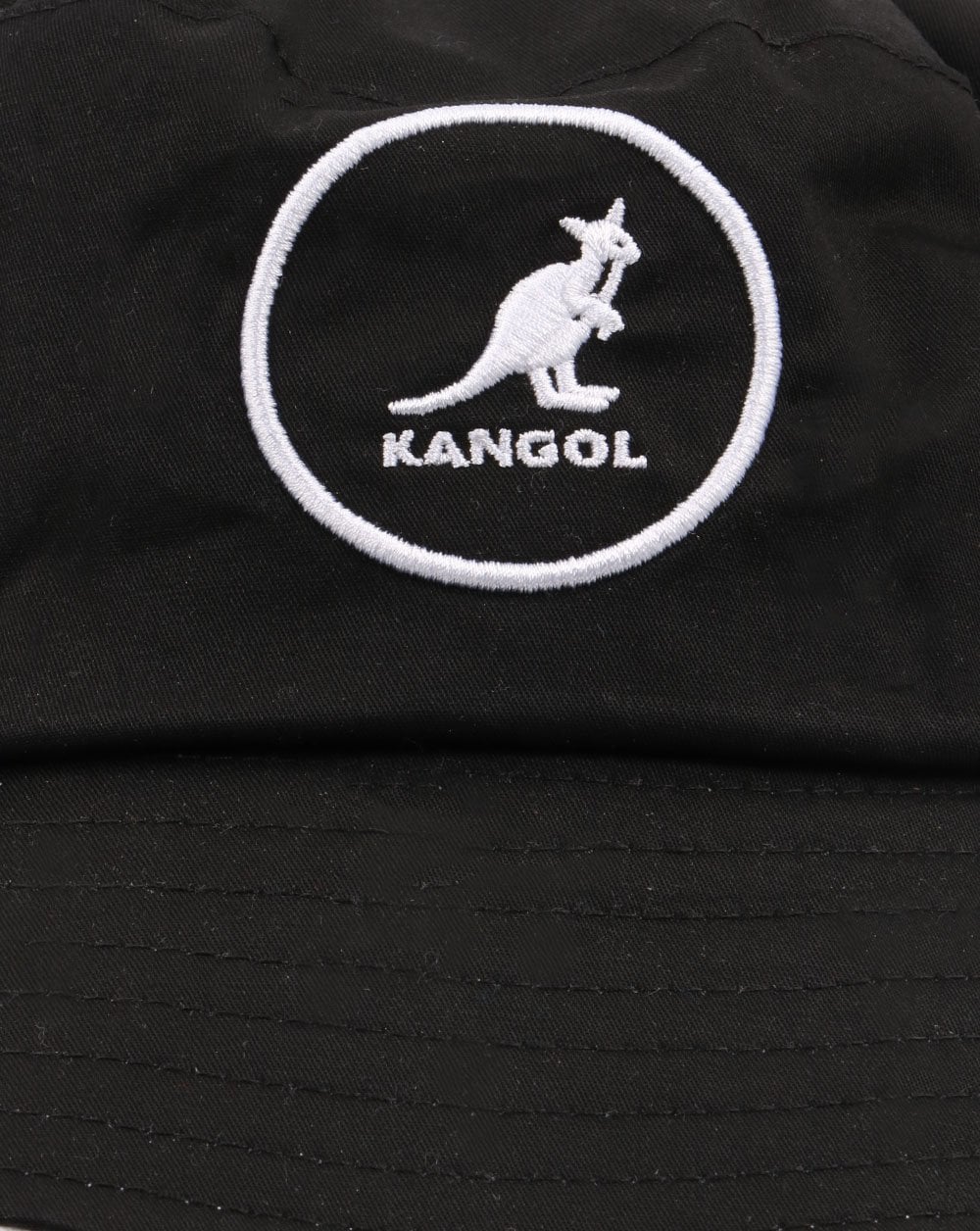 Kangol Fischerhut aus Baumwolle Schwarz