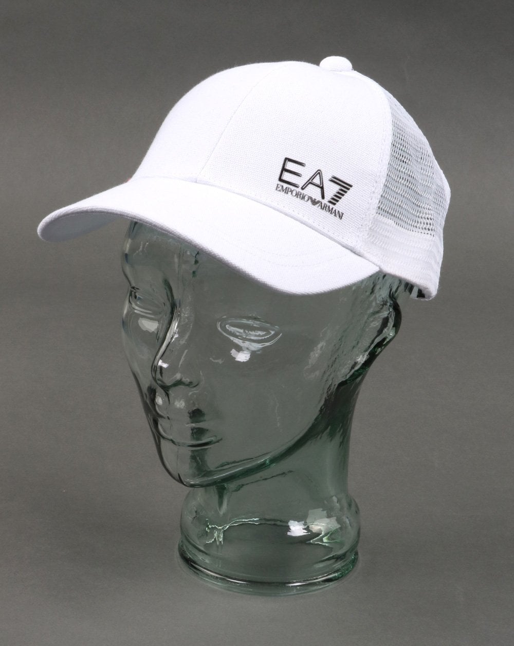 Emporio Armani EA7 Core Logo Cap Weiß