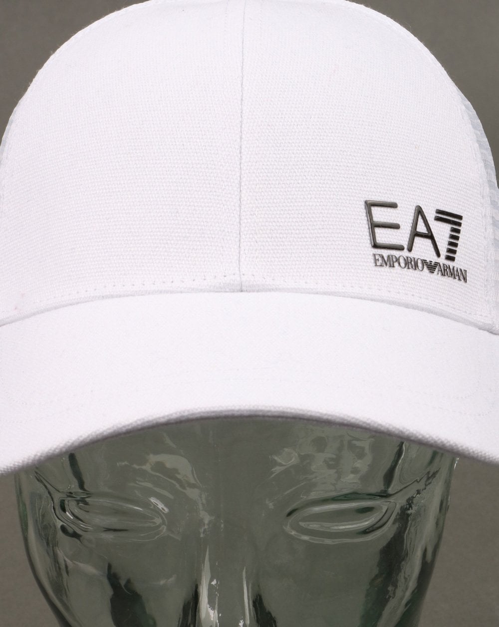Emporio Armani EA7 Core Logo Cap Weiß