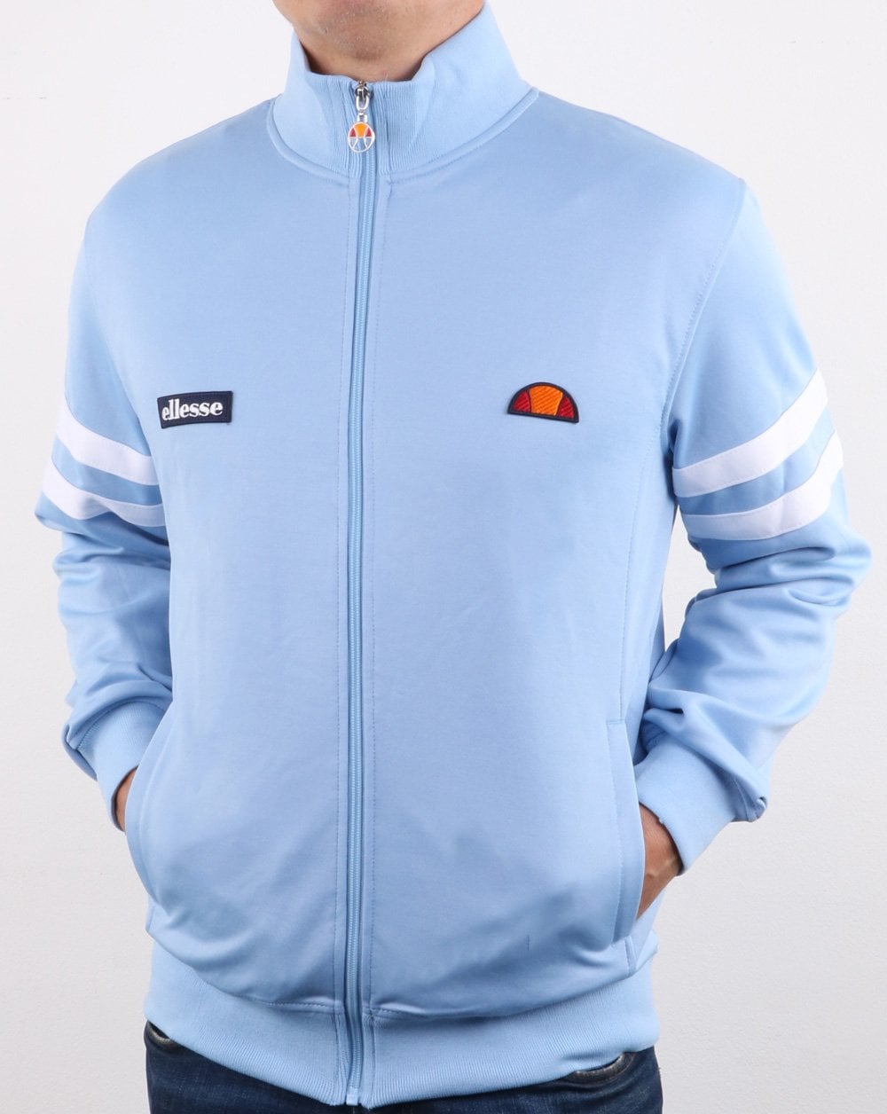 Ellesse – Roma Trainingsjacke, Hellblau