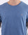 Gant Solid Crew Neck T Shirt Denim Blue