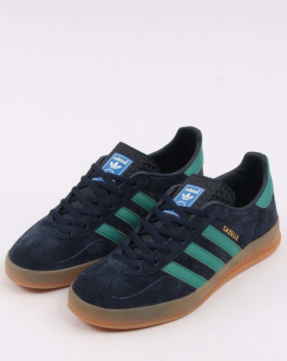 Adidas Gazelle Indoor Trainers Navy/Green