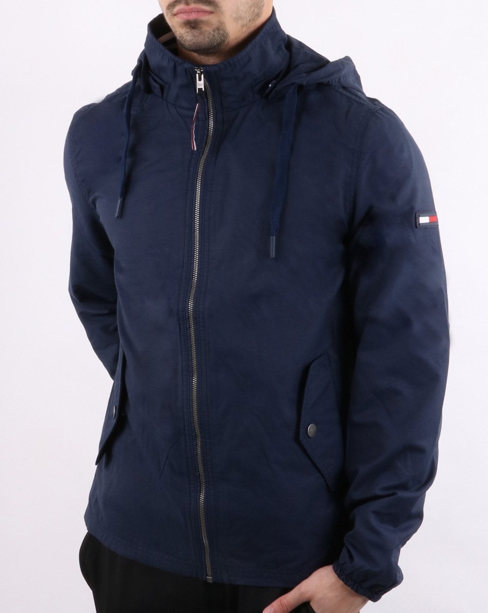 Tommy Hilfiger Hooded Jacket Navy