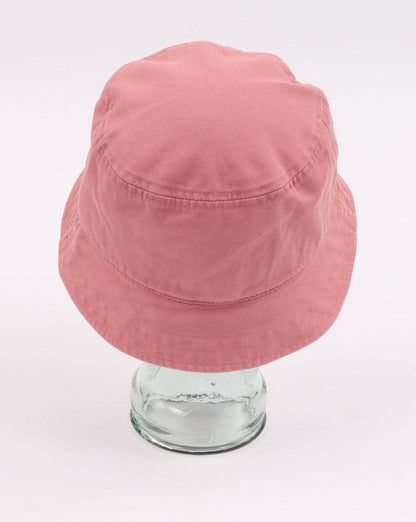 Lyle And Scott – Fischerhut aus gewaschenem Twill in Pink Shadow