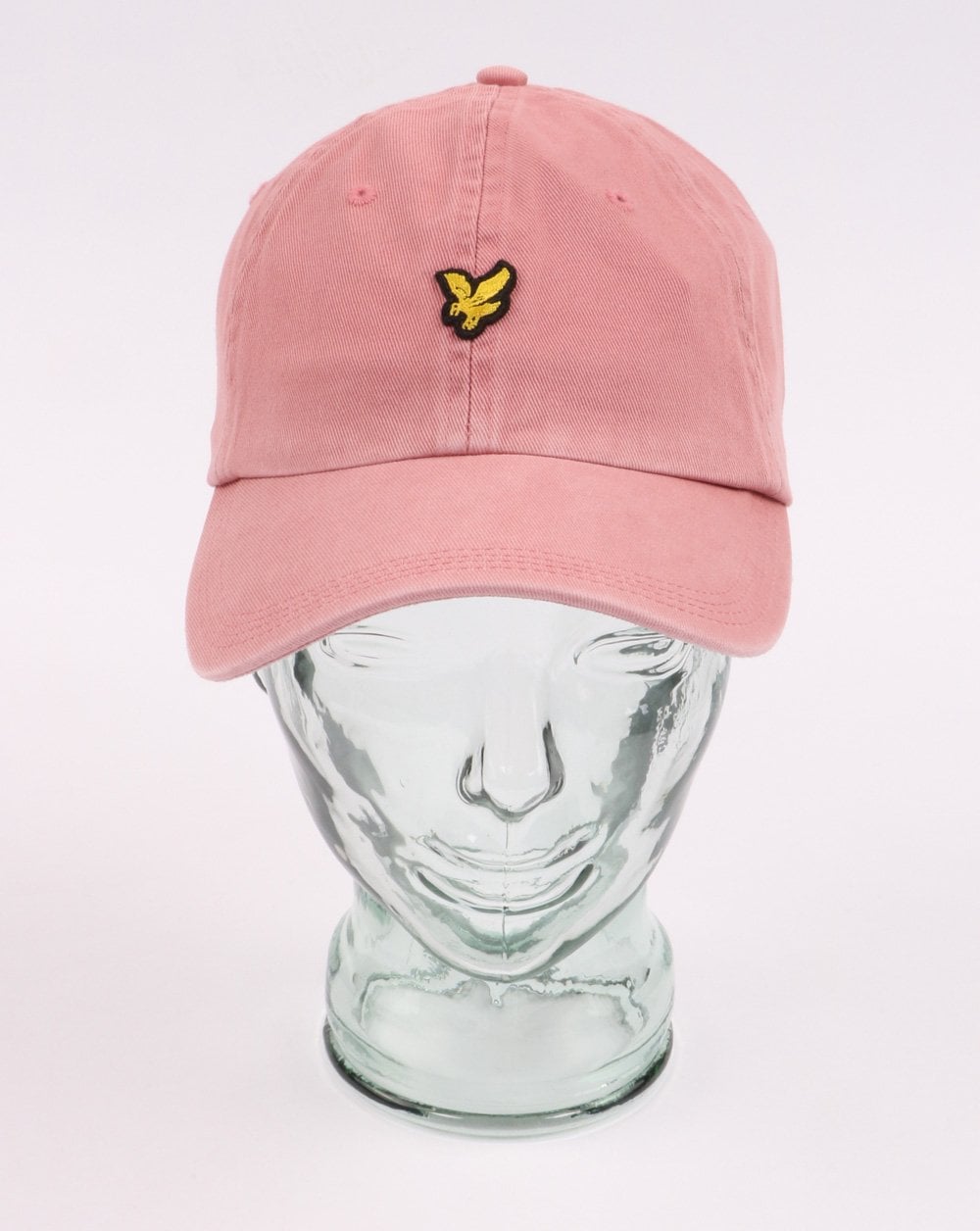 Lyle And Scott – Baseballkappe aus gewaschenem Twill in Pink Shadow