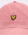 Lyle And Scott Washed Twill Baseball Cap Pink Shadow