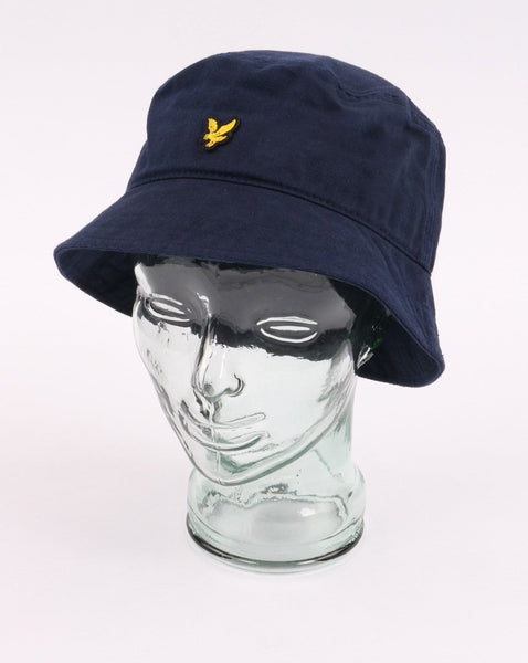 Lyle And Scott Cotton Twill Bucket Hat Navy