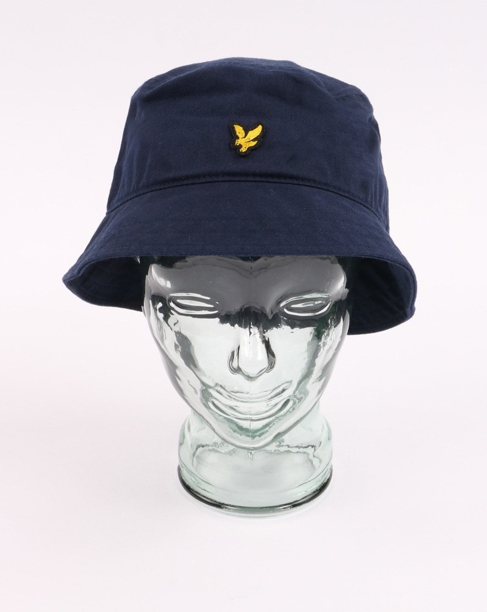 Lyle And Scott Fischerhut aus Baumwolltwill, Marineblau
