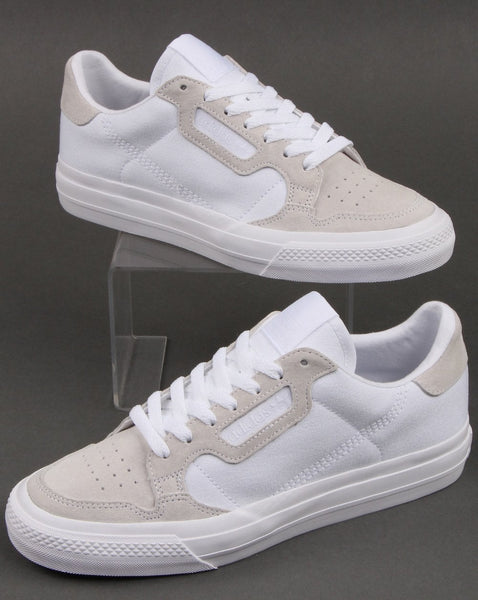 Adidas Continental Vulc Trainers White