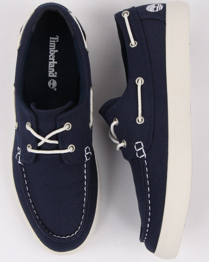 Timberland Union Wharf 2-Ösen-Bootsschuh, Marineblau