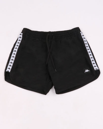 Kappa Agius Badeshorts Schwarz/Weiß