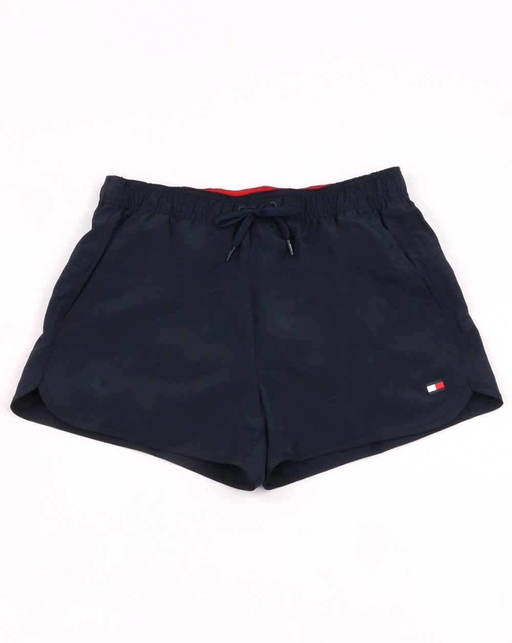 Tommy Hilfiger – Laufshorts in Marineblau