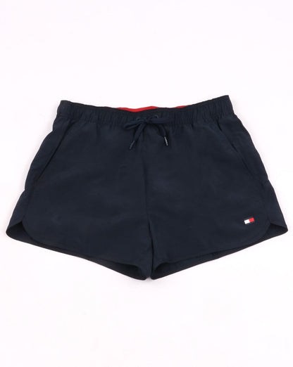 Tommy Hilfiger – Laufshorts in Marineblau