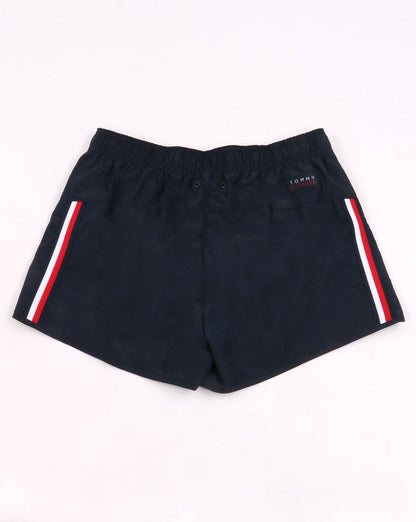 Tommy Hilfiger – Laufshorts in Marineblau