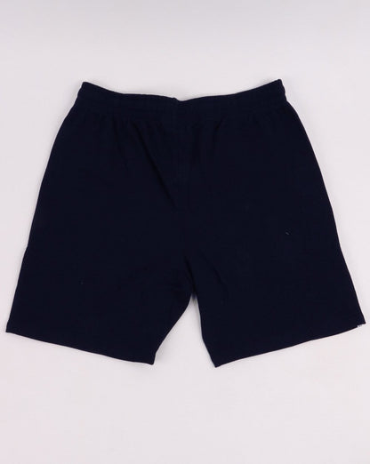 Lacoste – Fleece-Shorts mit Band in Marineblau
